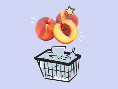 How to shop, select, and store peaches.