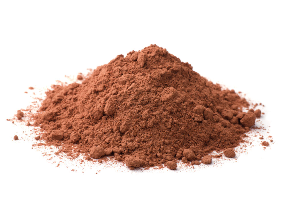 An image of unsweetened cocoa powder.