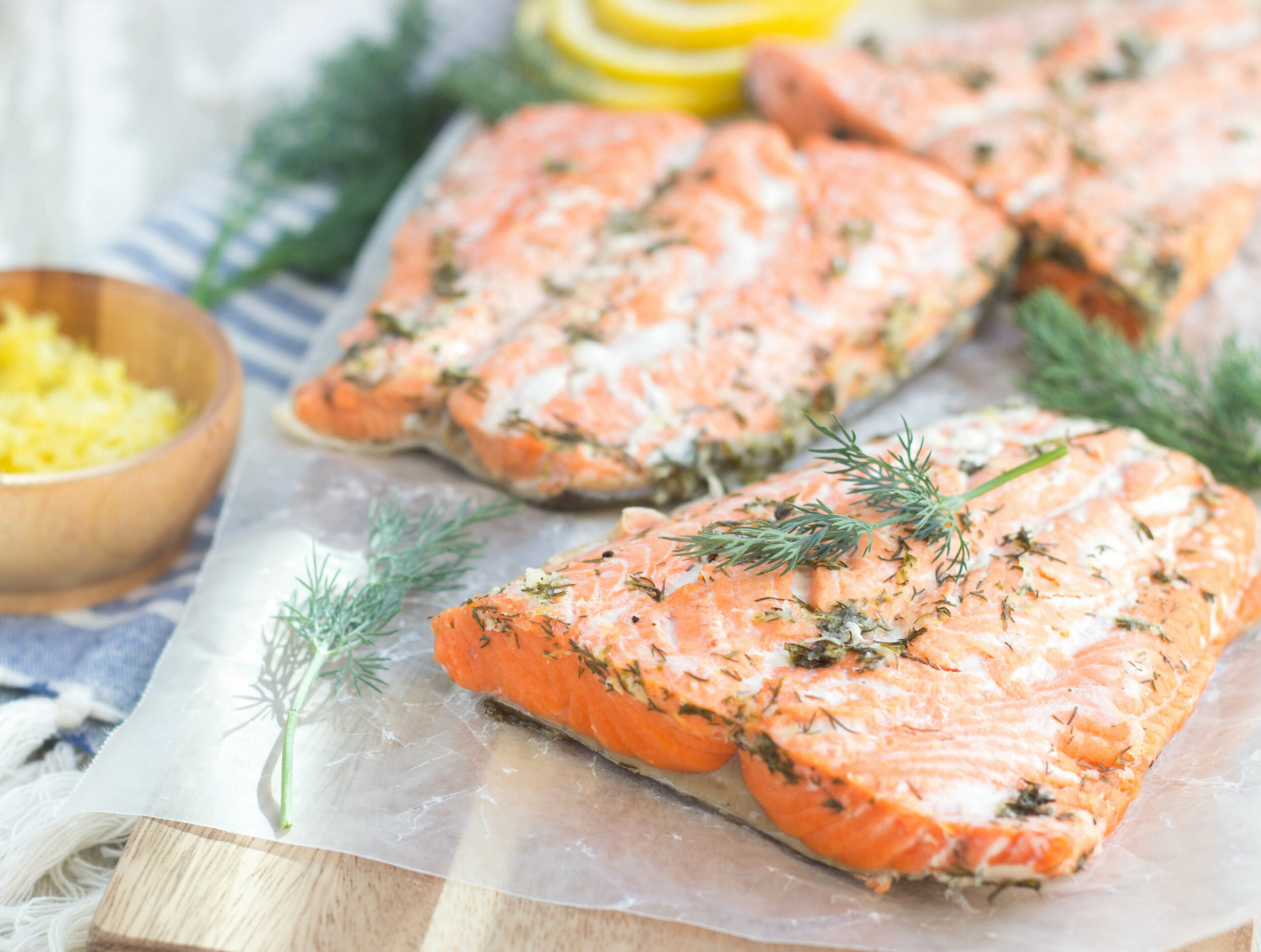 Lemon-Dill Poached Salmon