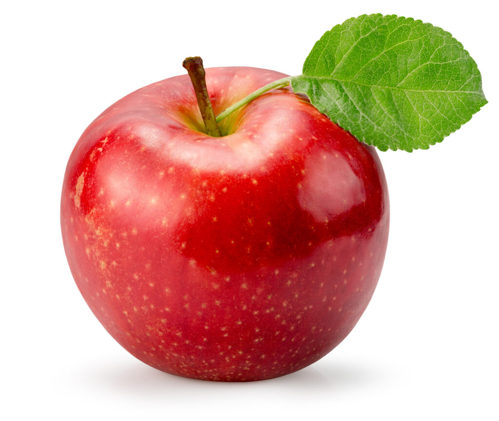 An image of an apple.