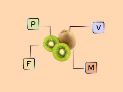 Nutrients in green kiwi