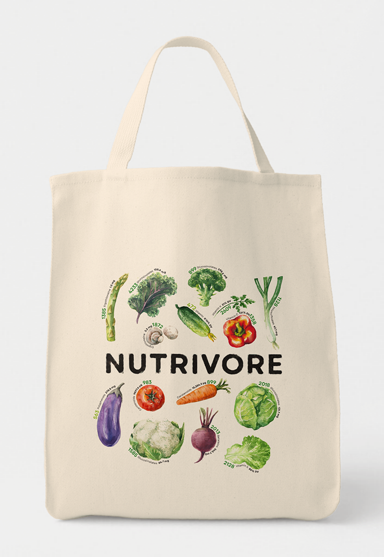 Nutrivore Farmers Market Tote Bag - Nutrivore