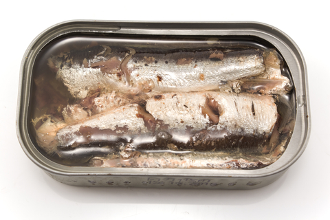 An image of canned sardines.
