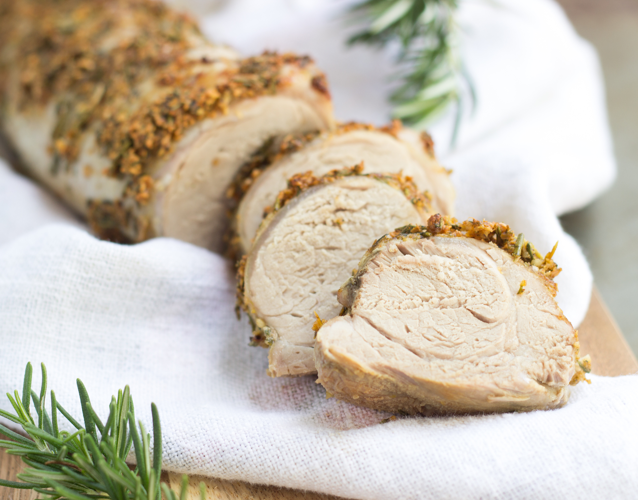 Herb-Crusted Pork Loin