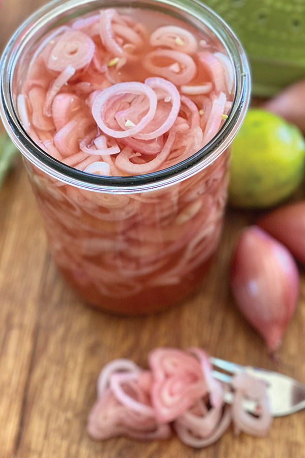 Pickled Shallots