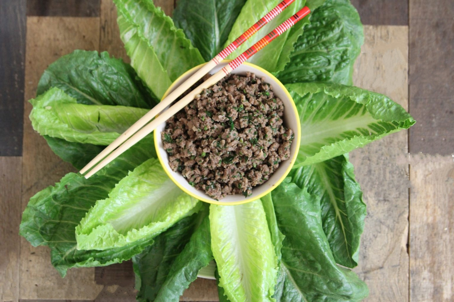 Thai Beef Lettuce Wraps