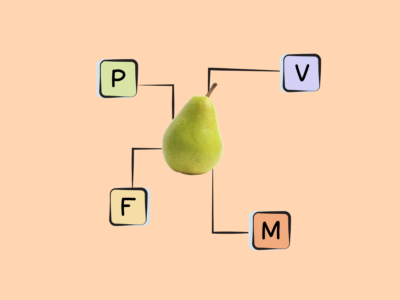 Nutrients in pears