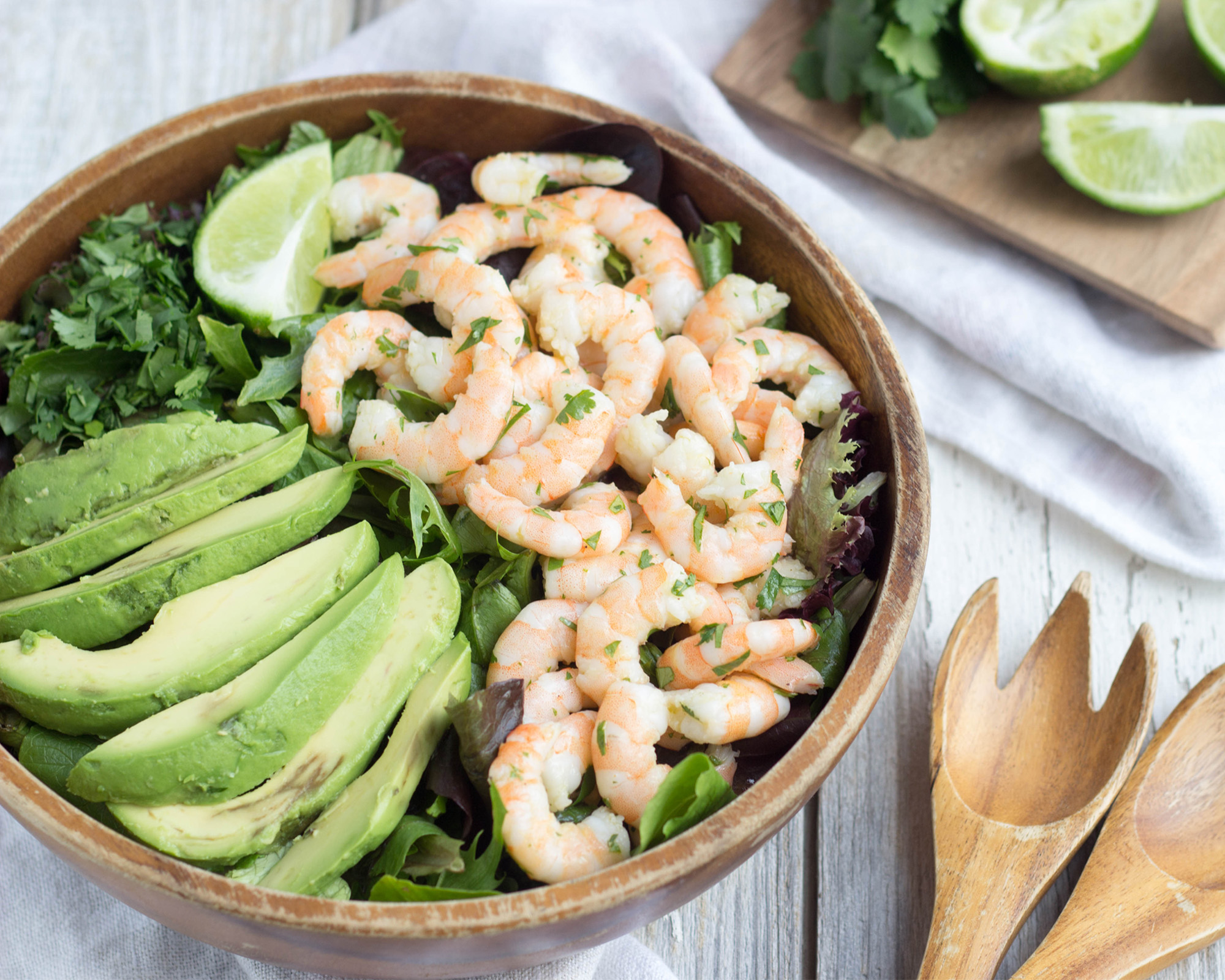 Shrimp and Avocado Salad