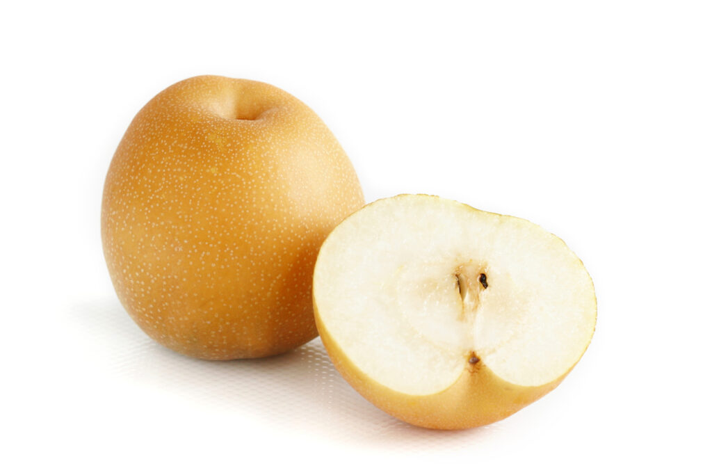 An image of Asian pears.