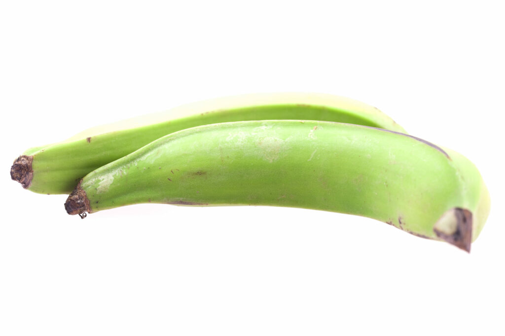 An image of green plantains.