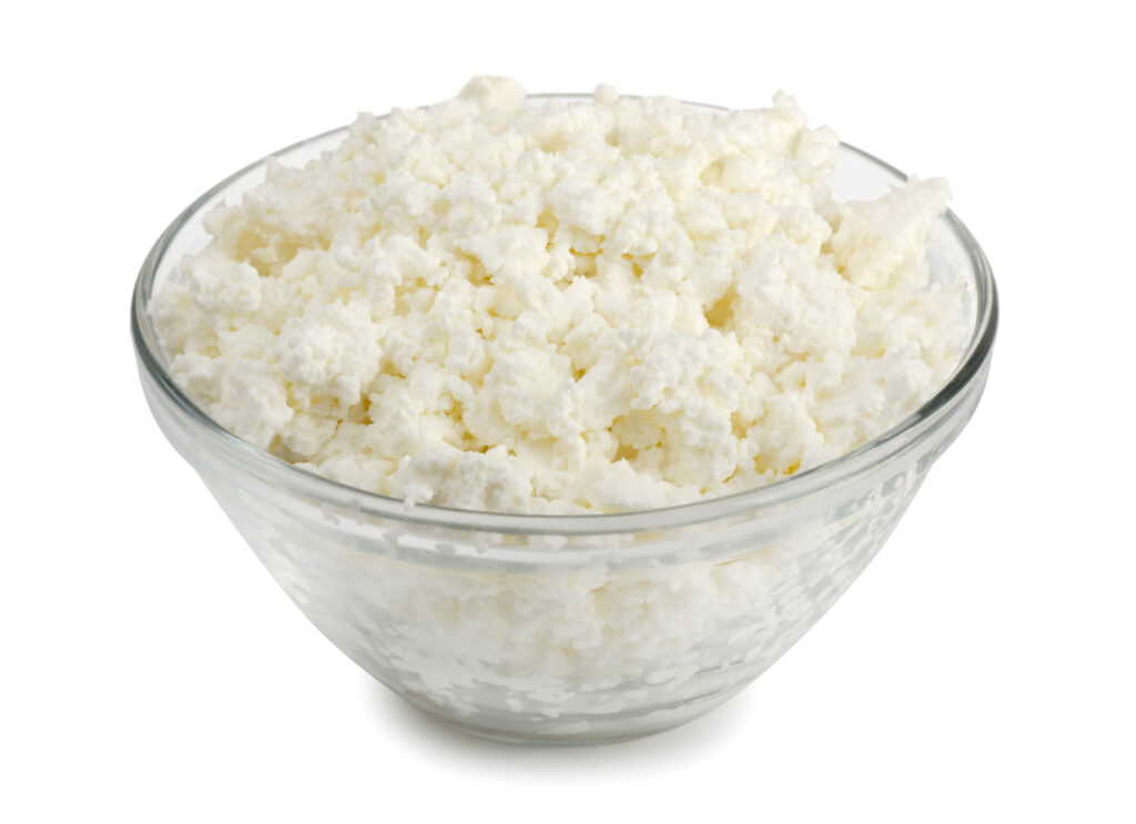 An image of cottage cheese.