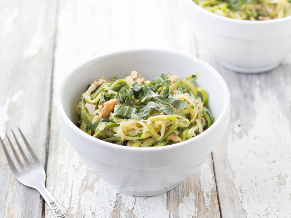BaconBasil Zucchini "Pasta"