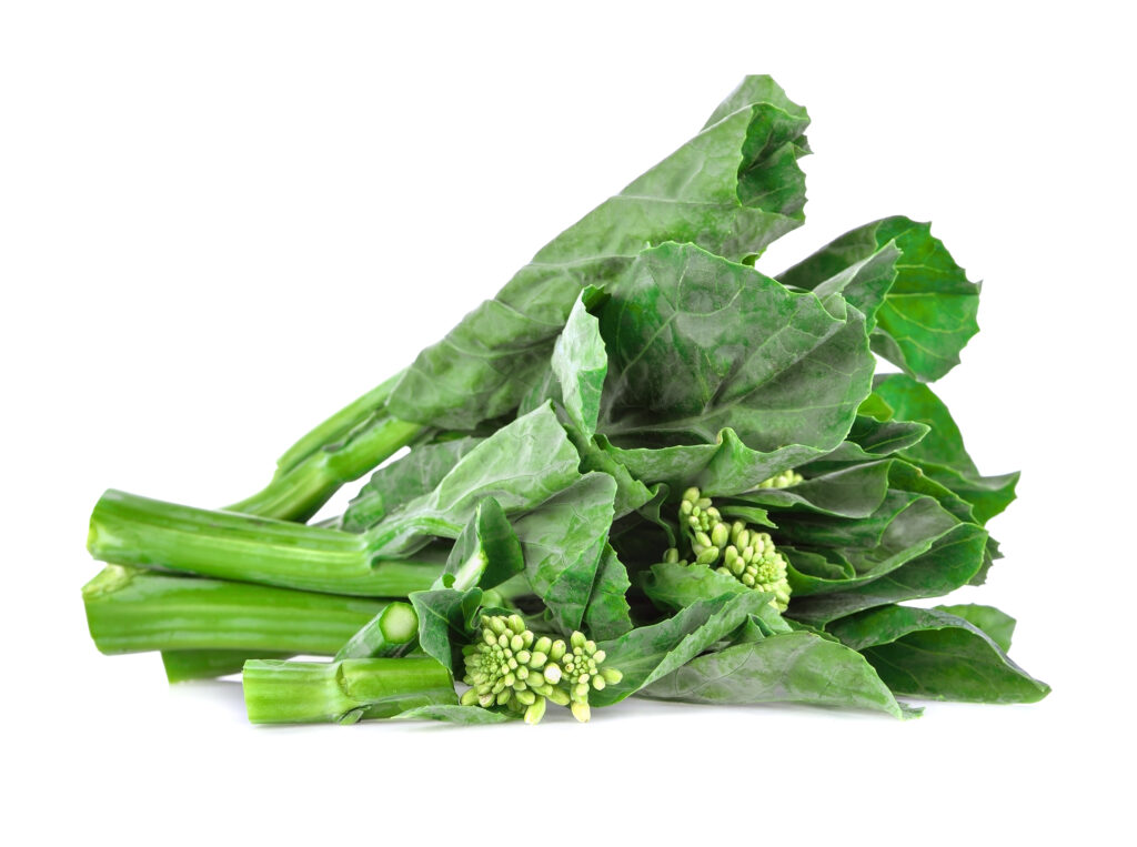 An image of Chinese broccoli.