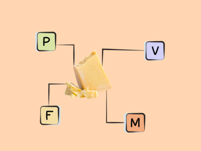 Nutrients in hard parmesan cheese.