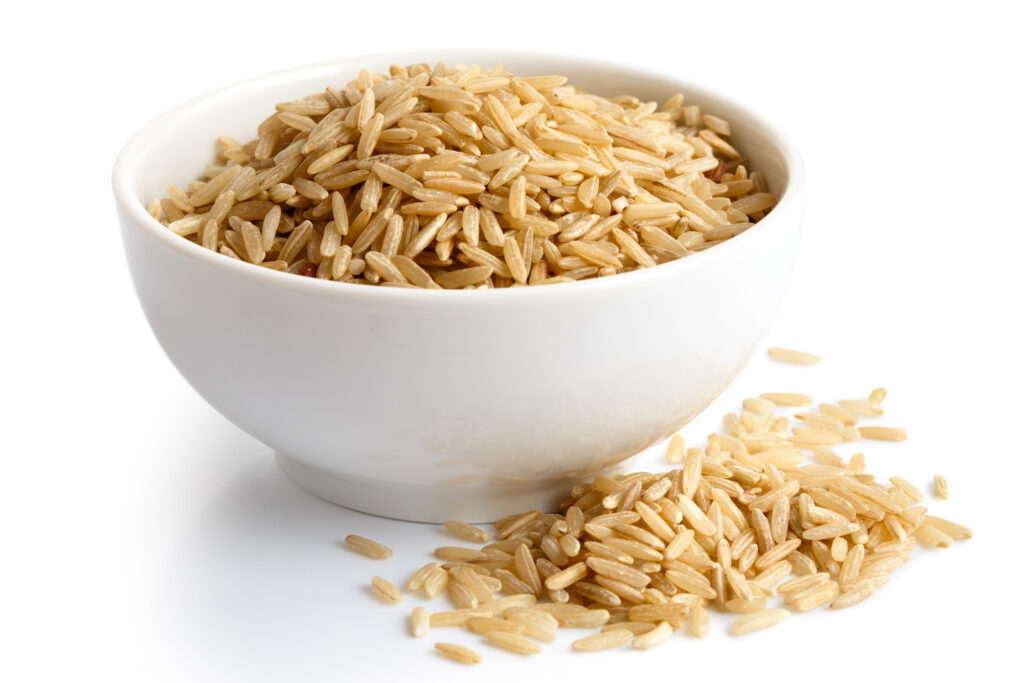 An image of brown rice.
