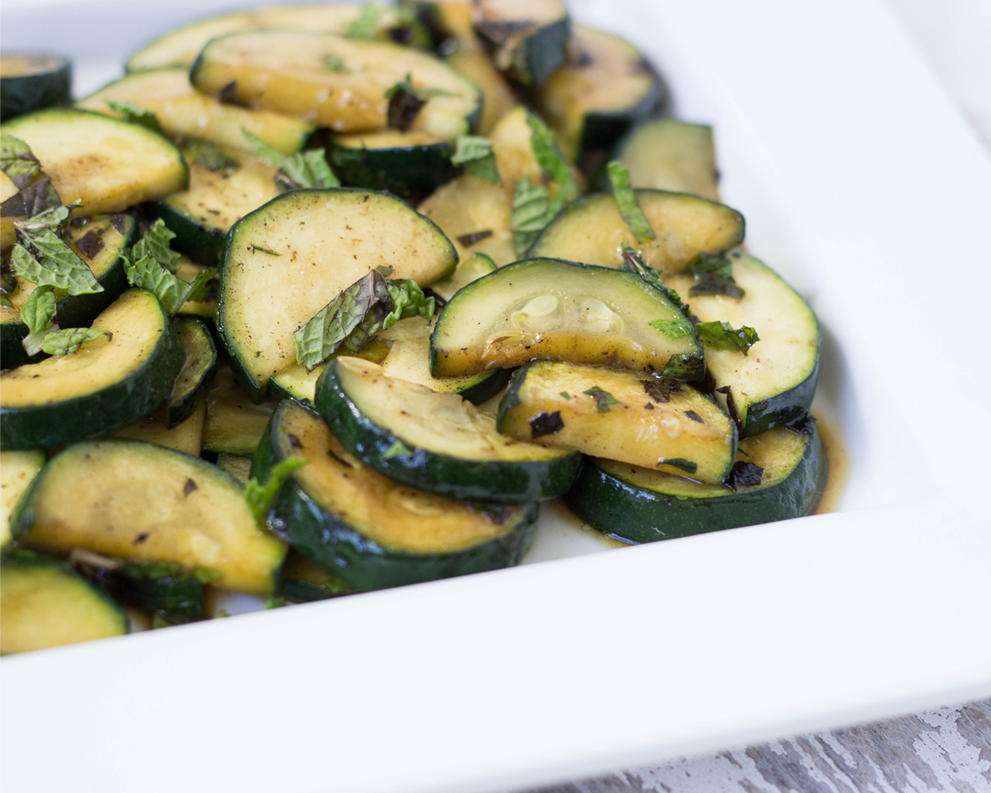 Minted Zucchini