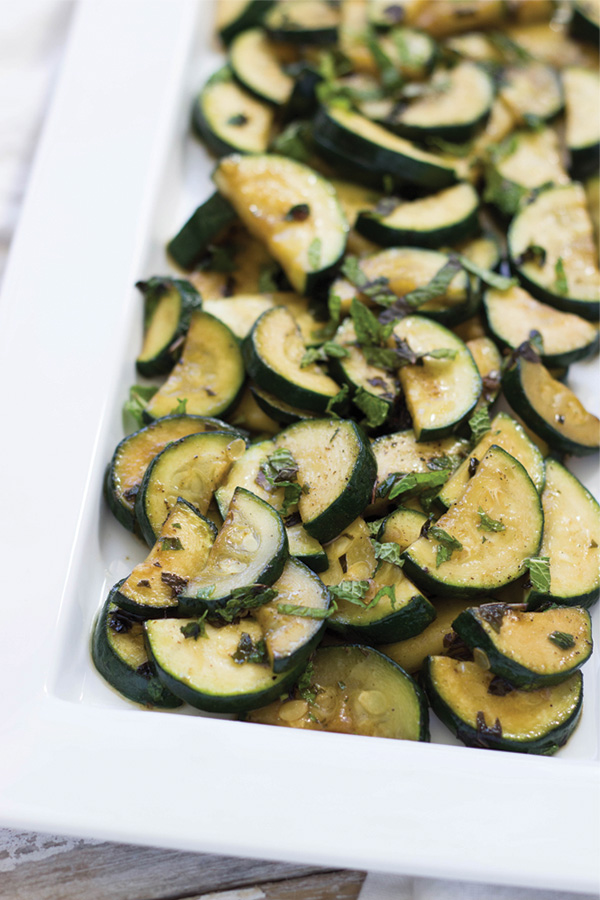 Minted Zucchini