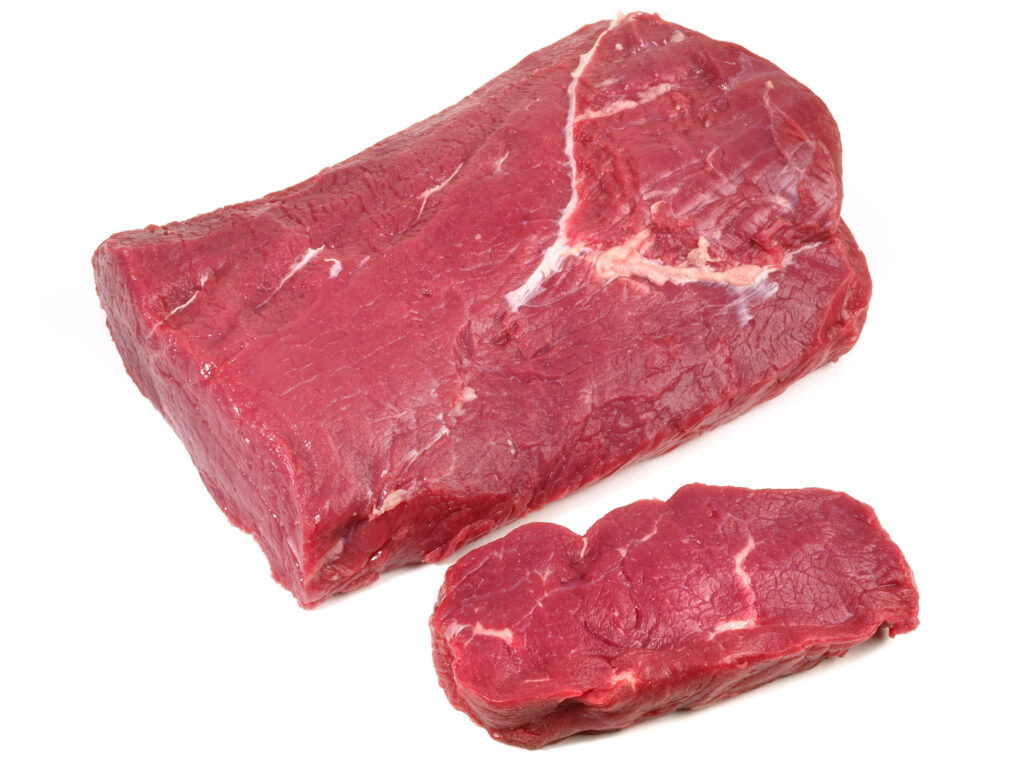 An image of beef striploin.
