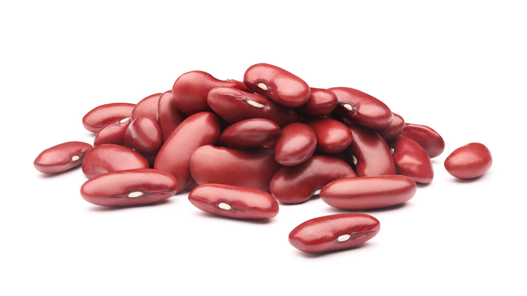 An image of red kidney beans.
