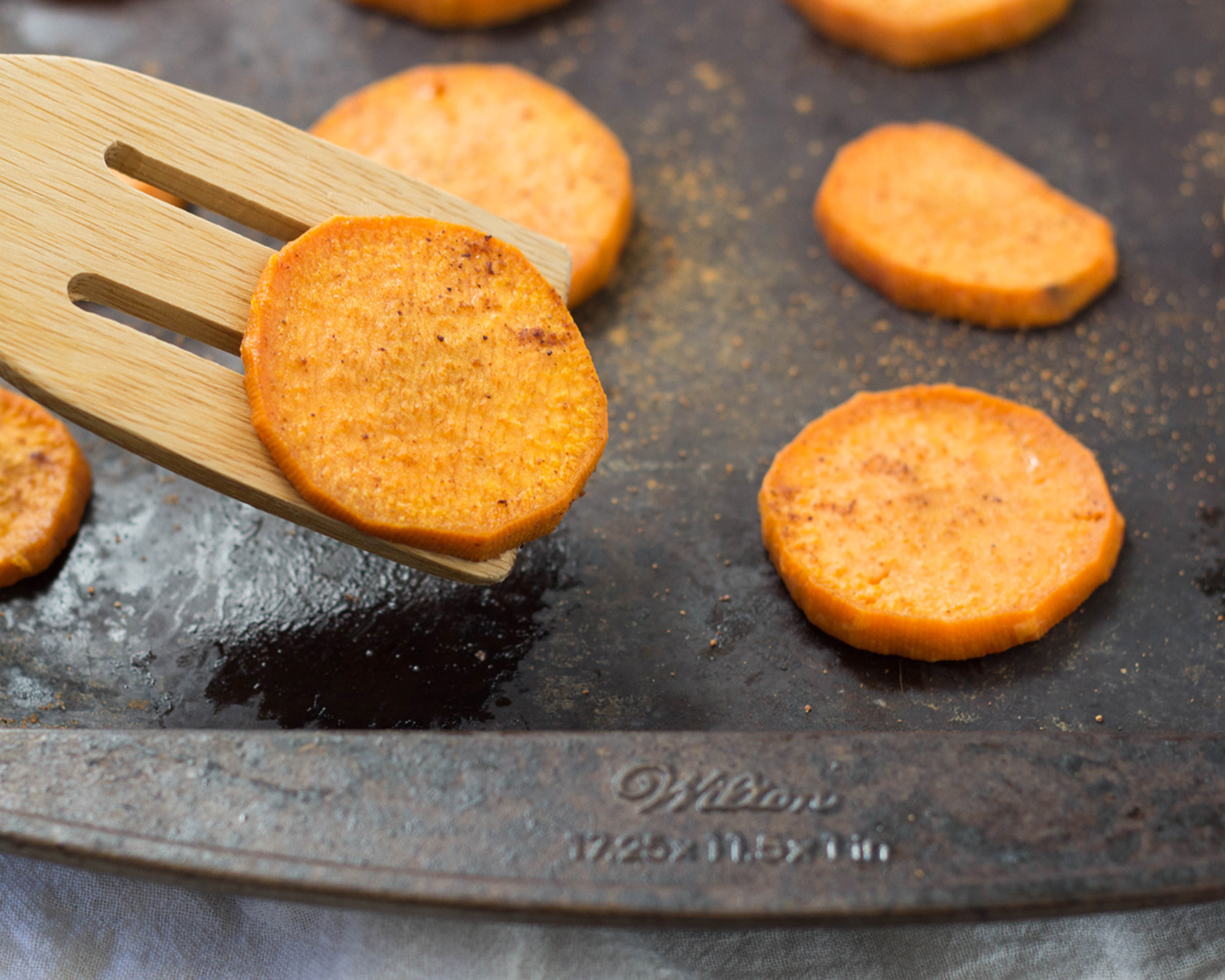 Baked Spiced Sweet Potatoes