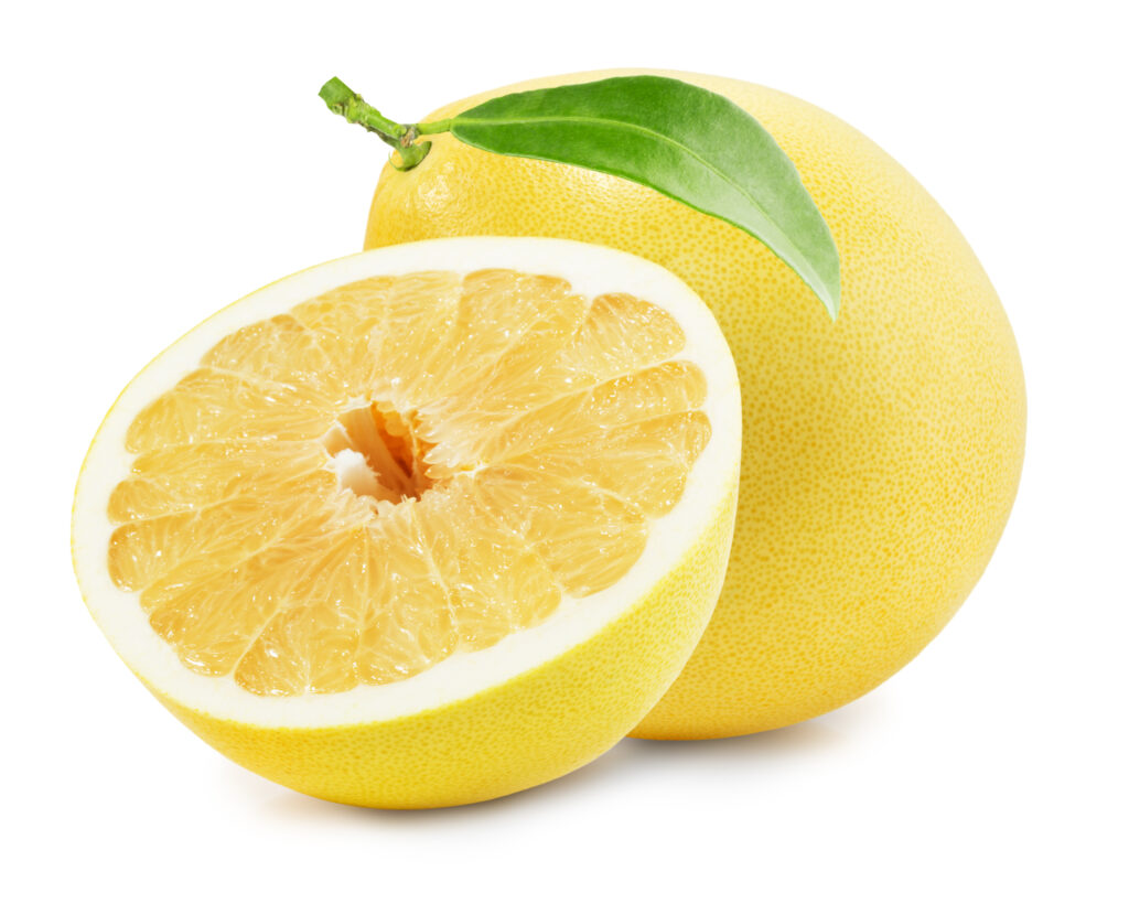 An image of white grapefruit.