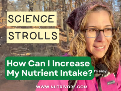 Nutrivore Science Strolls How Can I Increase My Nutrient Intake
