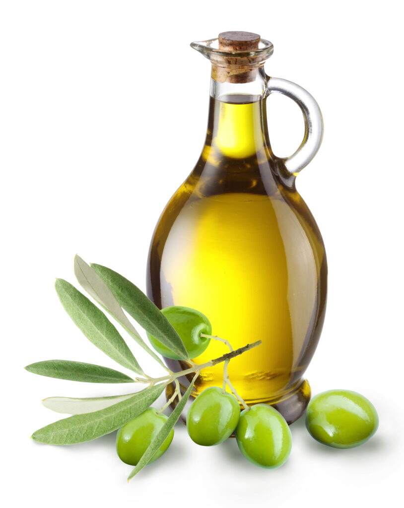 An image of extra-virgin olive oil.