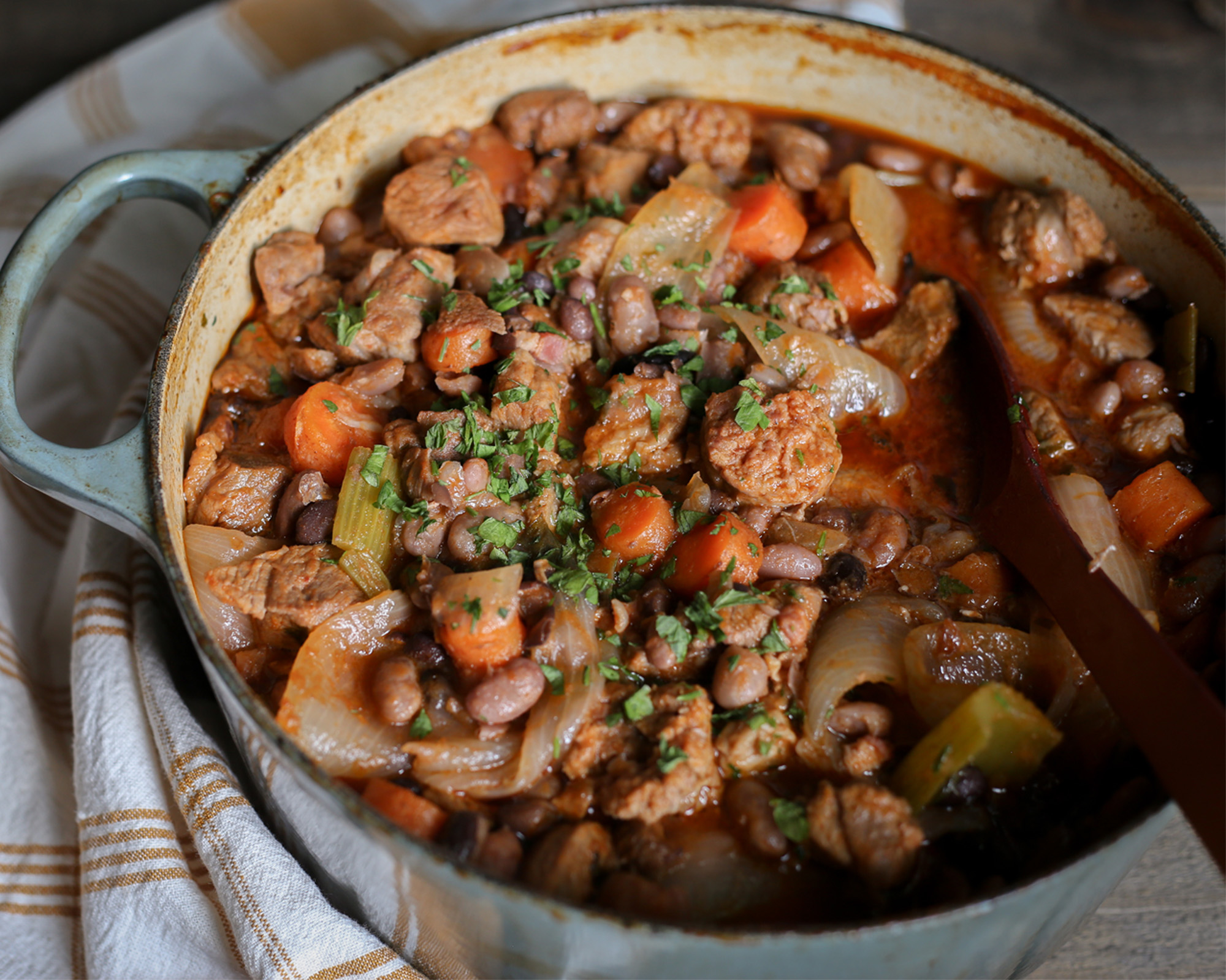 Four-Bean Cassoulet