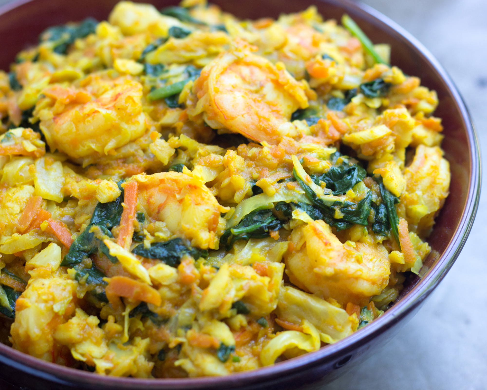 Shrimp and Tilapia Curry