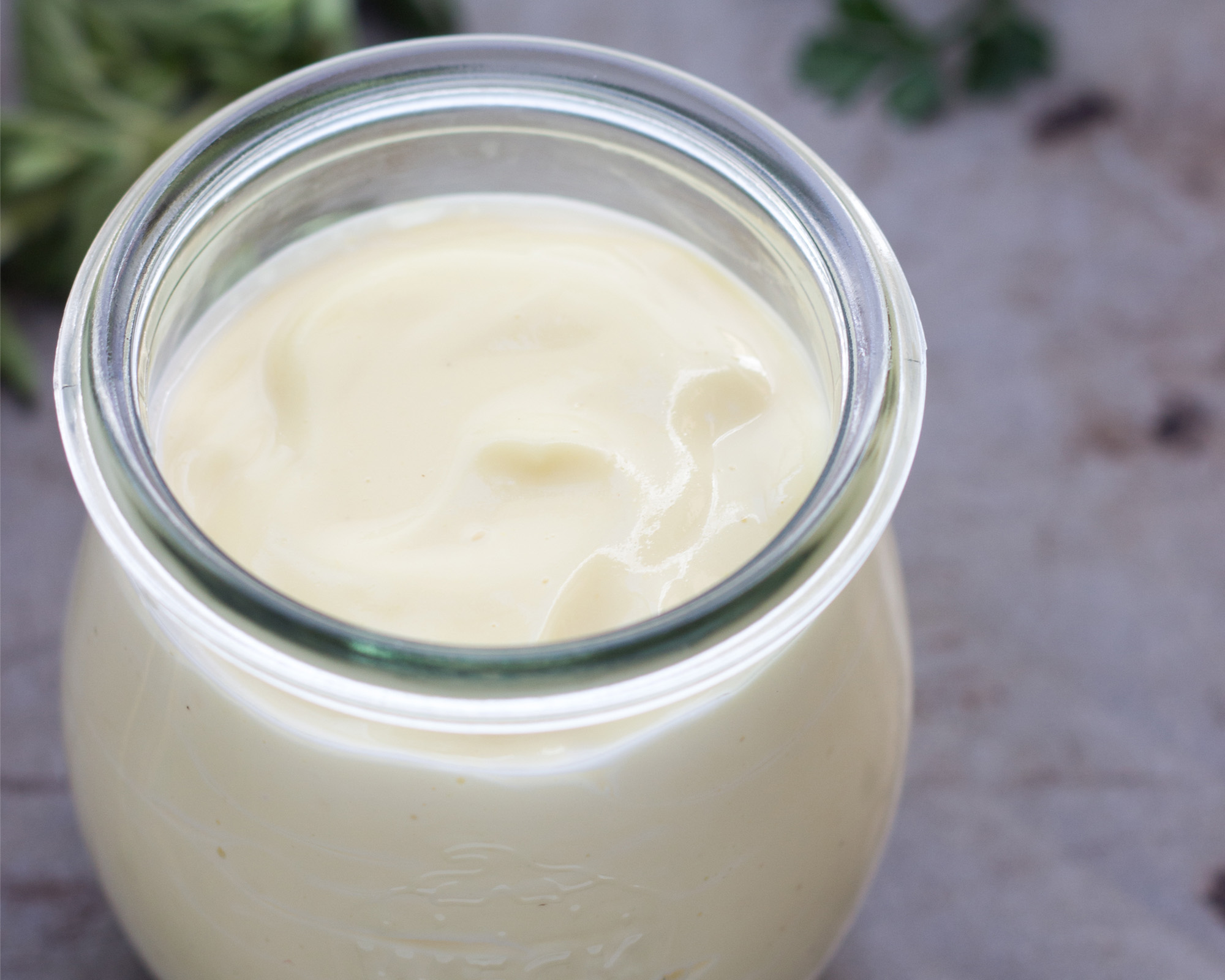 Homemade Mayonnaise