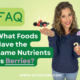 Nutrivore Blog What Foods Have the Same Nutrients as Berries