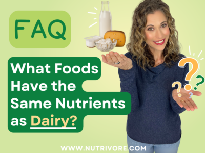 Nutrivore Blog What Foods Have the Same Nutrients as Dairy