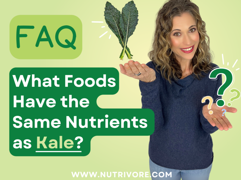 Nutrivore Blog What Foods Have the Same Nutrients as Kale