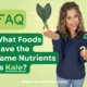 Nutrivore Blog What Foods Have the Same Nutrients as Kale