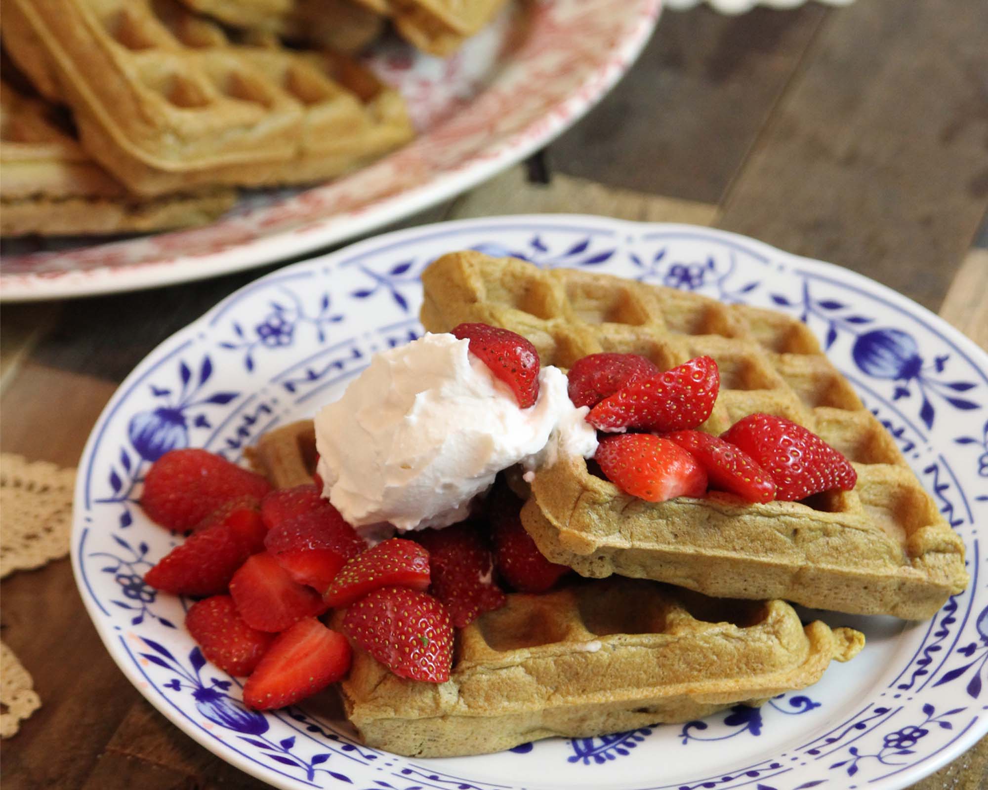 Plantain Waffles