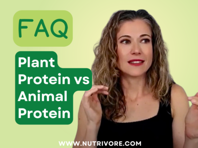 plant protein vs animal protein Nutrivore blog