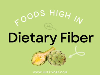 Foods High In Dietary Fiber