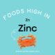 Foods high in zinc