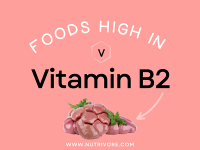 Foods High in Vitamin B2 (Riboflavin)