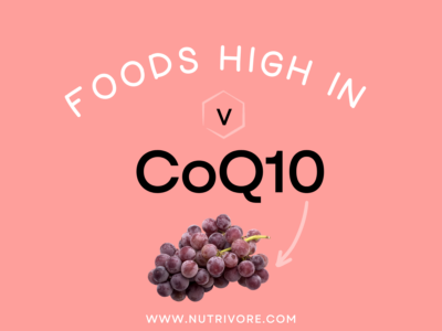 Foods High In CoQ10