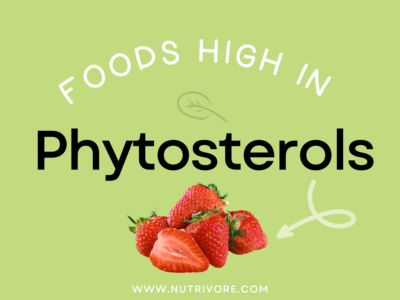 Foods High In Phytosterols