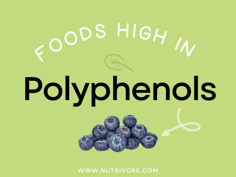 Foods High in Polyphenols