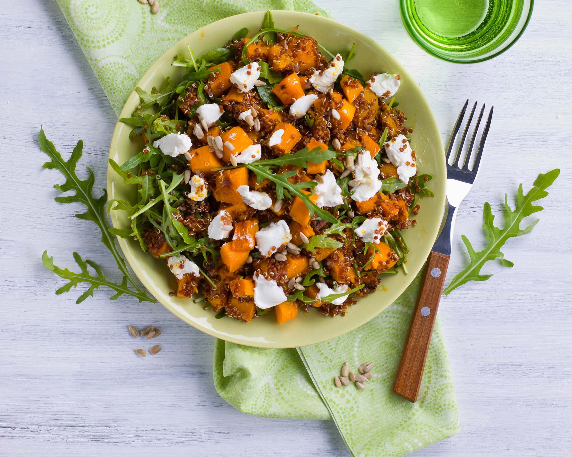 Toasted Quinoa Salad Topper