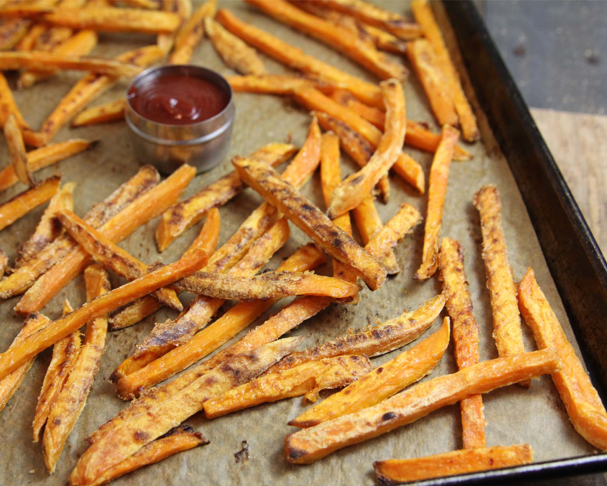 Oven-Baked Sweet Potato Fries