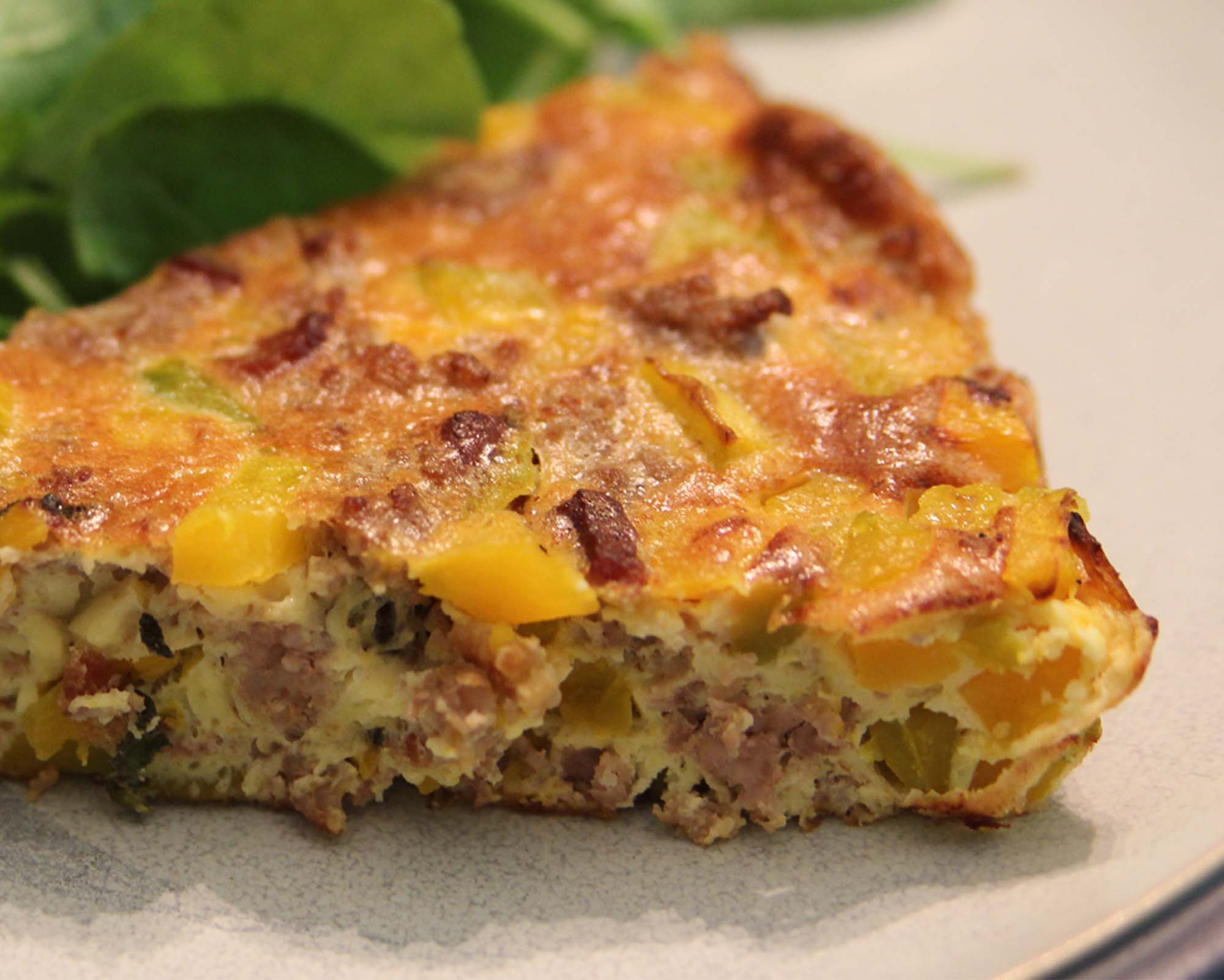 Pork and Winter Squash Frittata