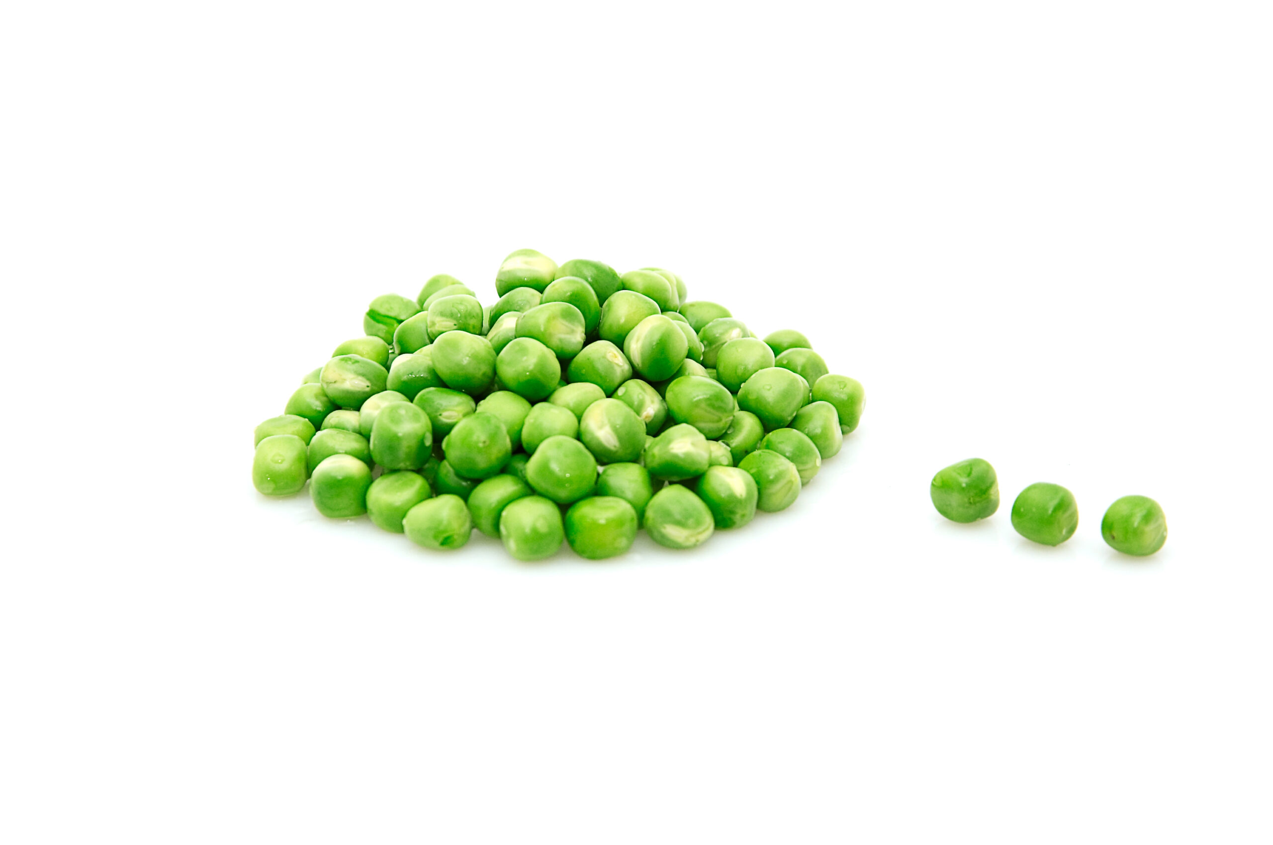 An image of green peas.