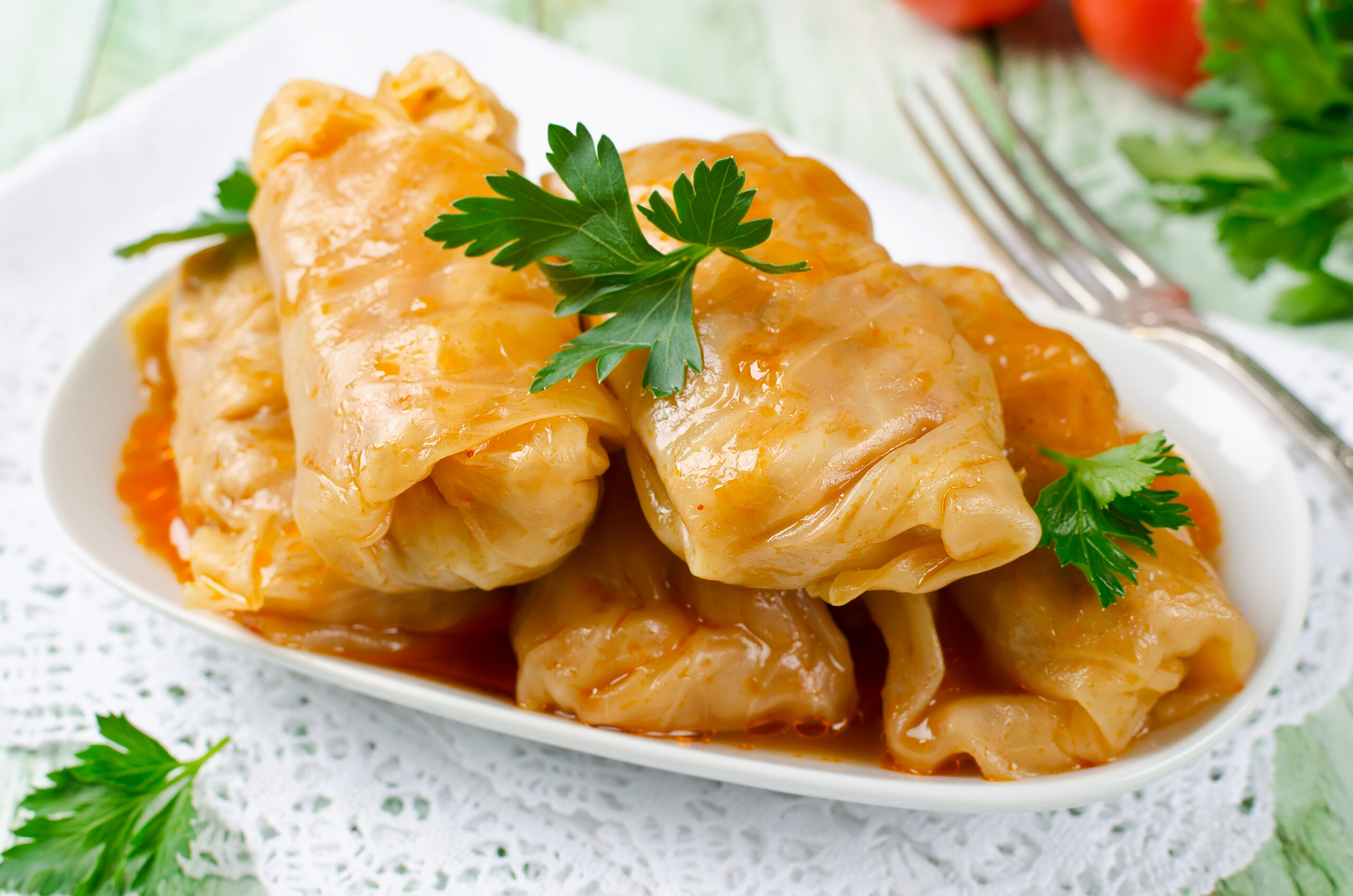 An image of cabbage rolls.