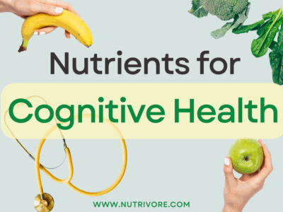 Nutrients for cognitive health.