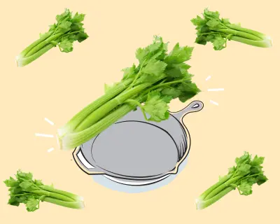 Cooking with celery