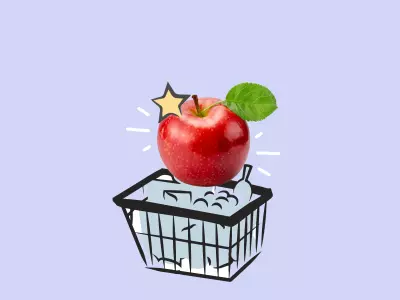 Shopping, storing, and selecting apples.